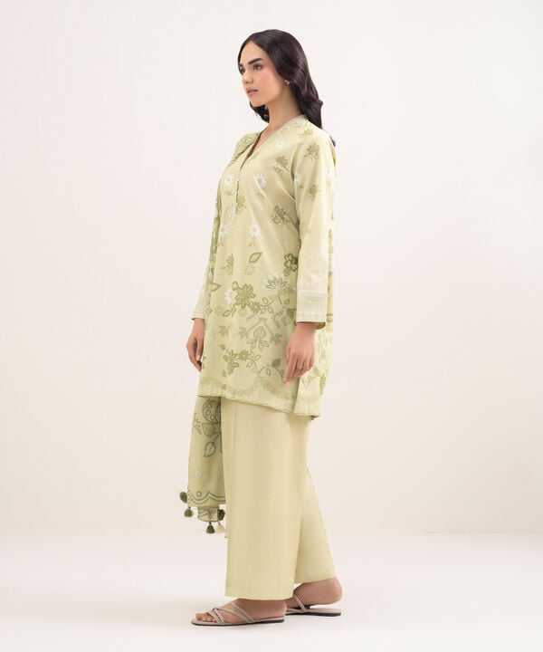3 Piece - Printed Lawn Suit