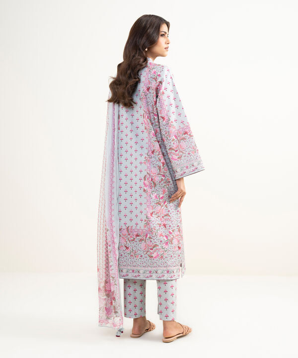 3 Piece - Printed Lawn Suit