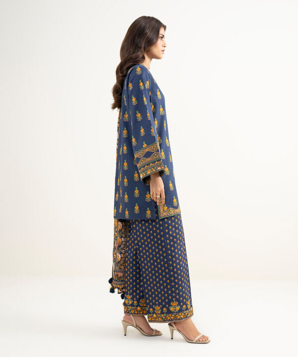 3 Piece - Printed Lawn Suit