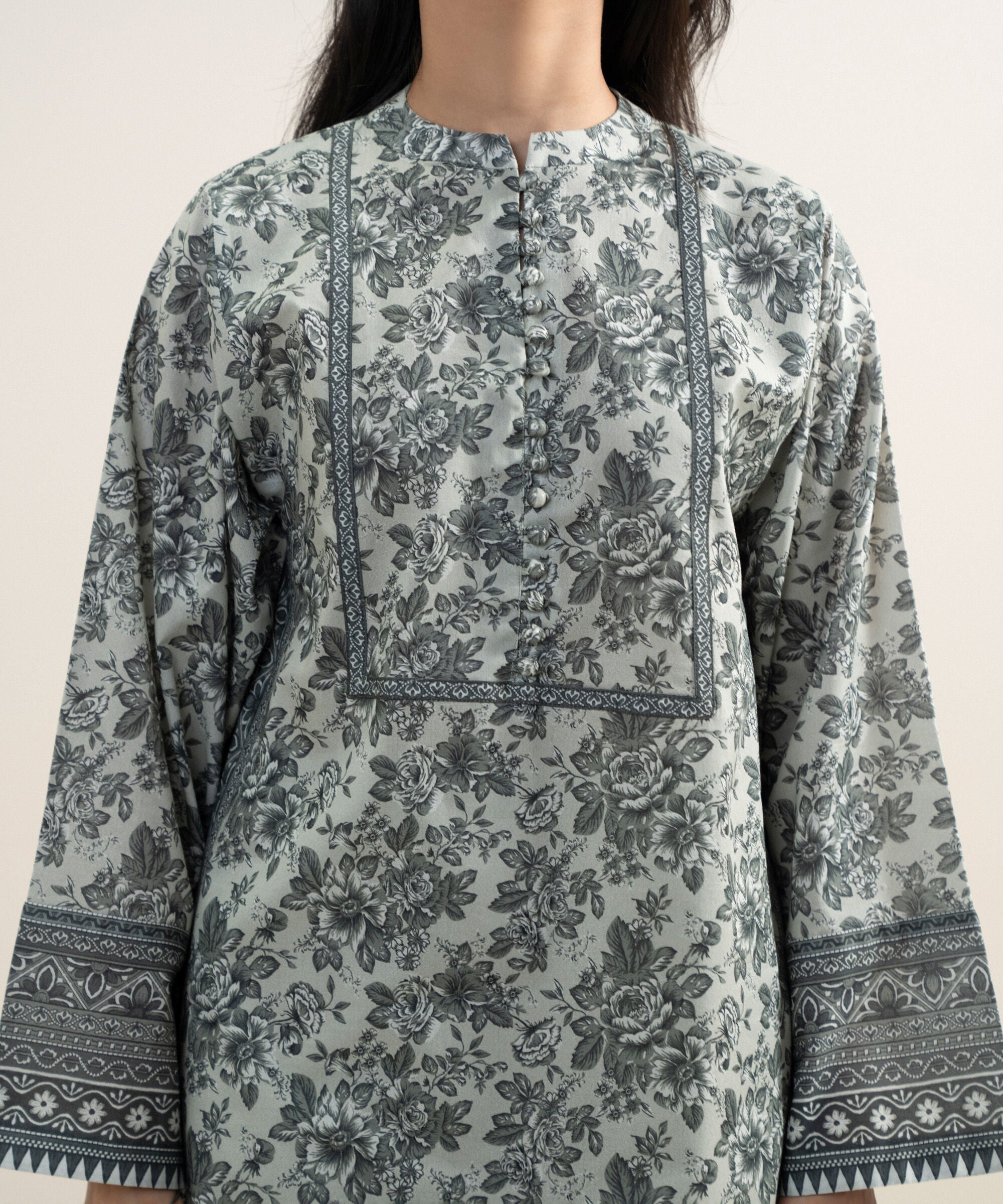 3 Piece - Printed Lawn Suit
