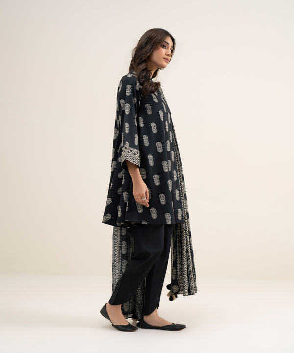 3 Piece - Printed Lawn Suit