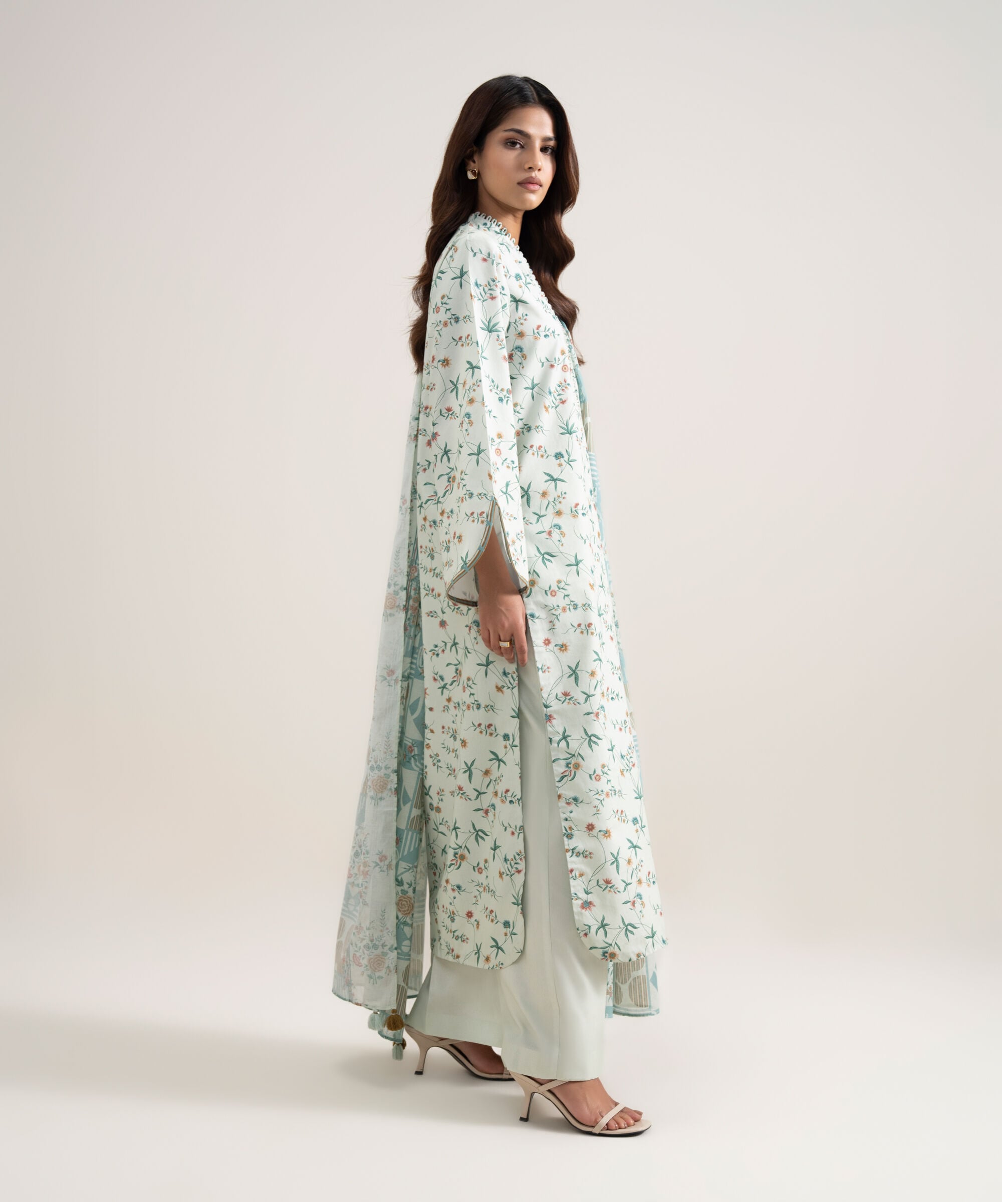 3 Piece - Printed Lawn Suit