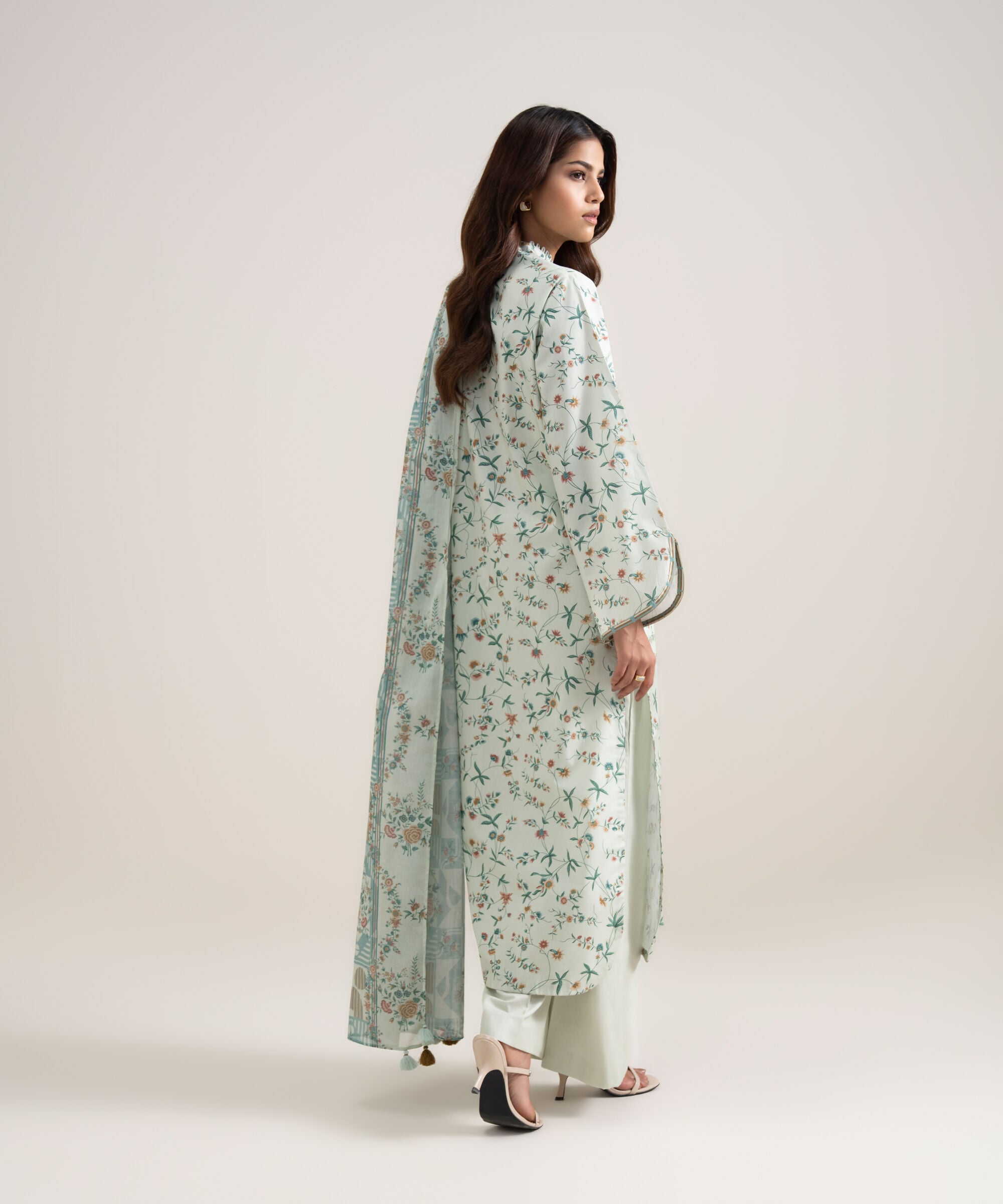 3 Piece - Printed Lawn Suit