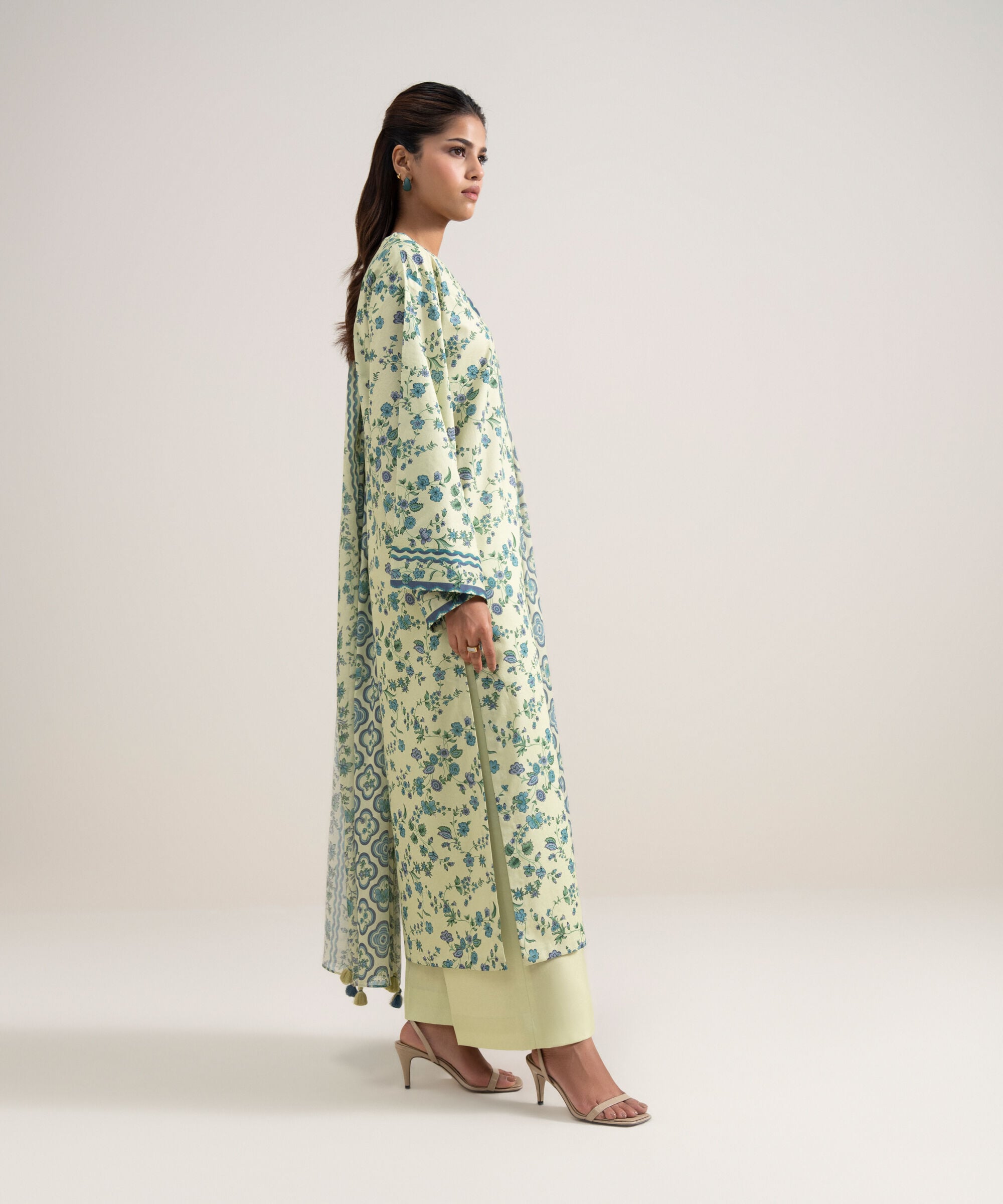 3 Piece - Printed Lawn Suit
