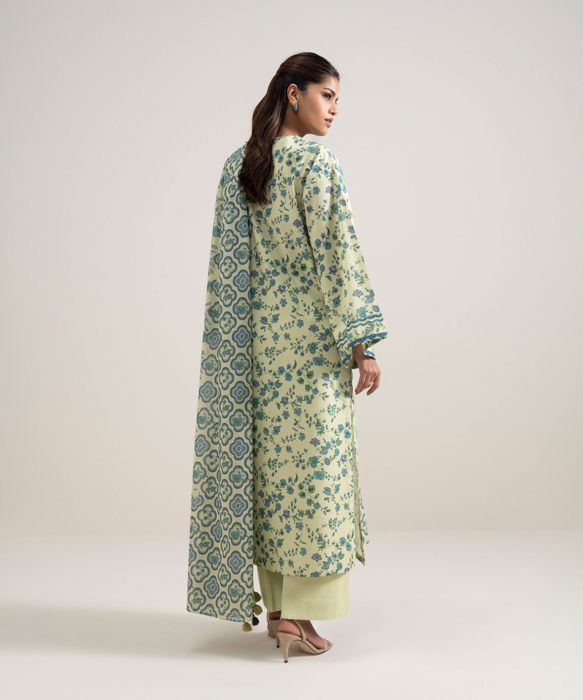 3 Piece - Printed Lawn Suit