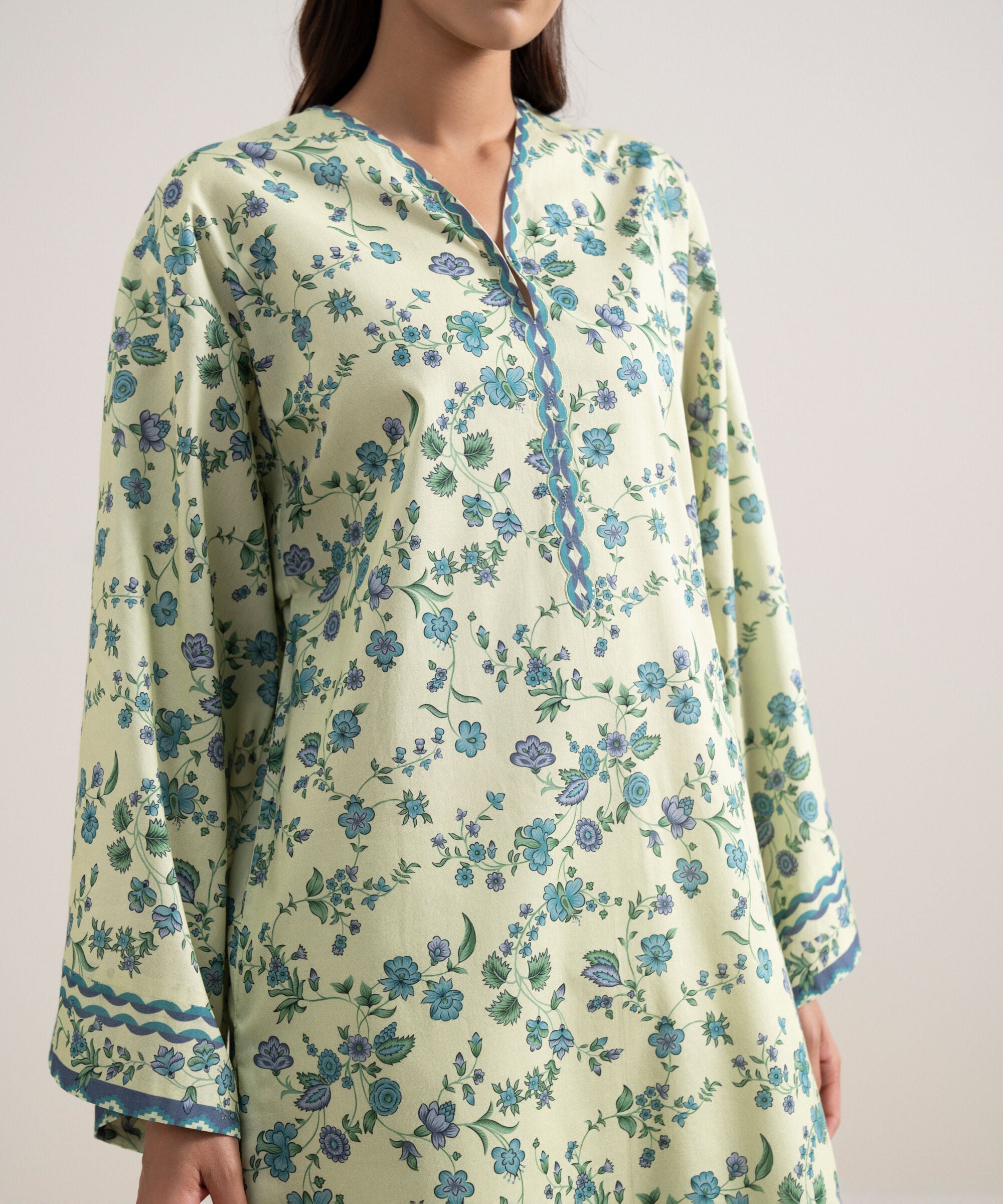 3 Piece - Printed Lawn Suit