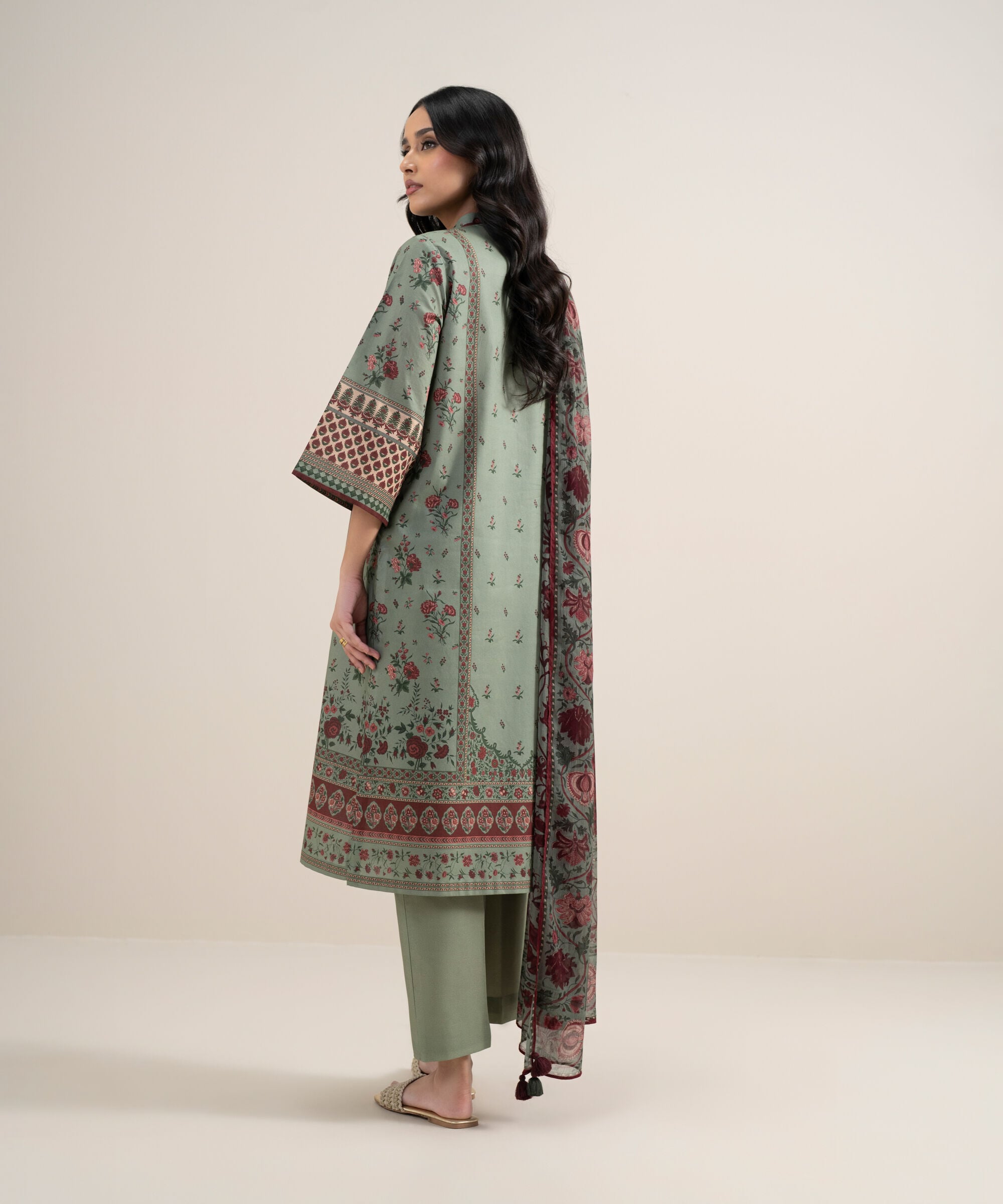 3 Piece - Printed Lawn Suit