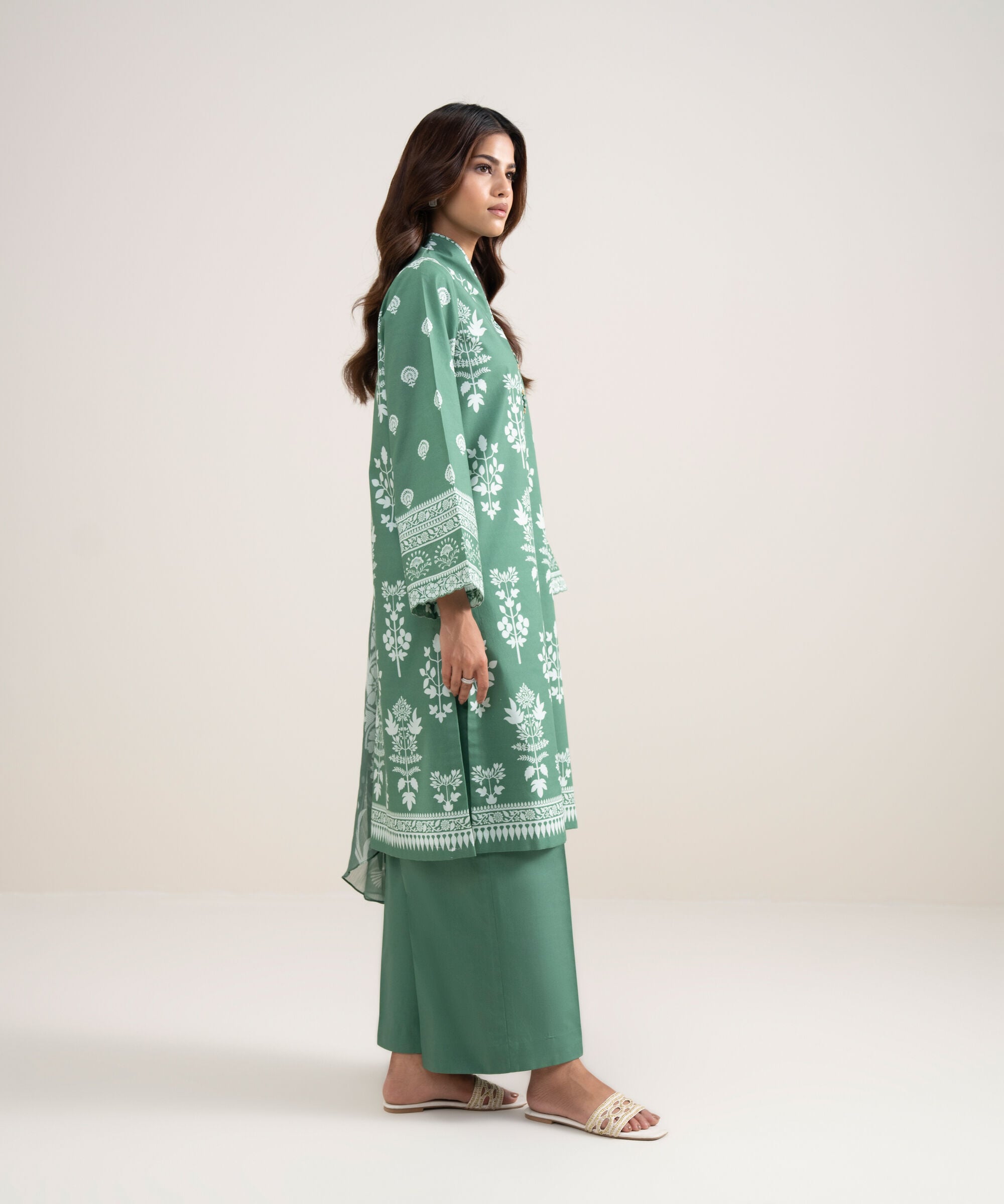 3 Piece - Printed Lawn Suit