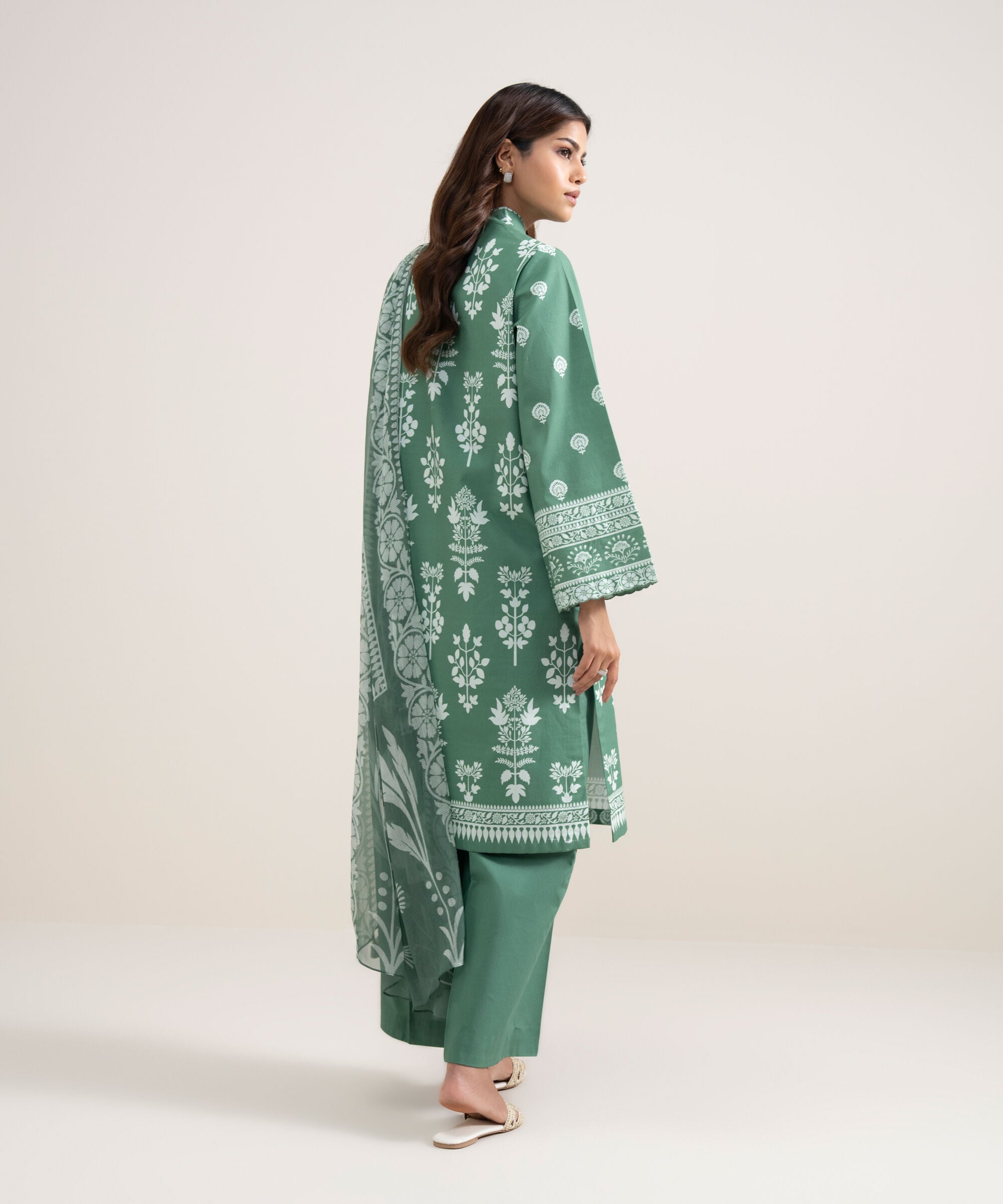 3 Piece - Printed Lawn Suit