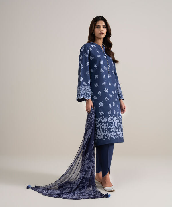 3 Piece - Printed Lawn Suit