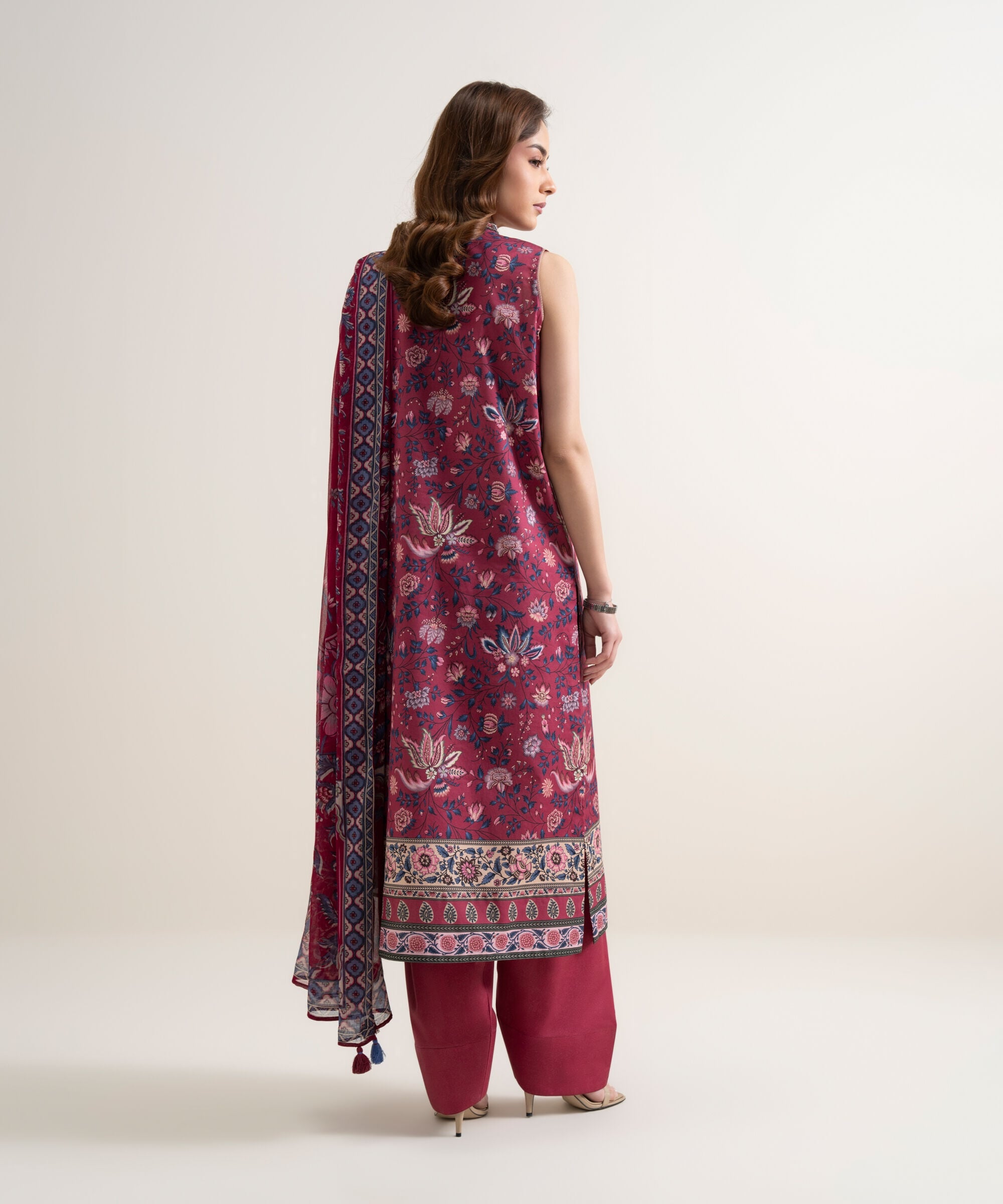 3 Piece - Printed Lawn Suit