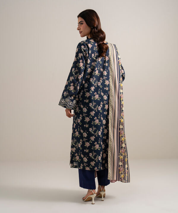 3 Piece - Embroidered Lawn Suit