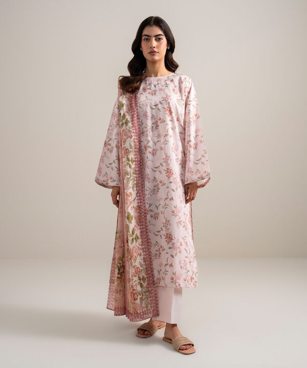 3 Piece - Embroidered Lawn Suit