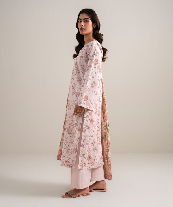 3 Piece - Embroidered Lawn Suit