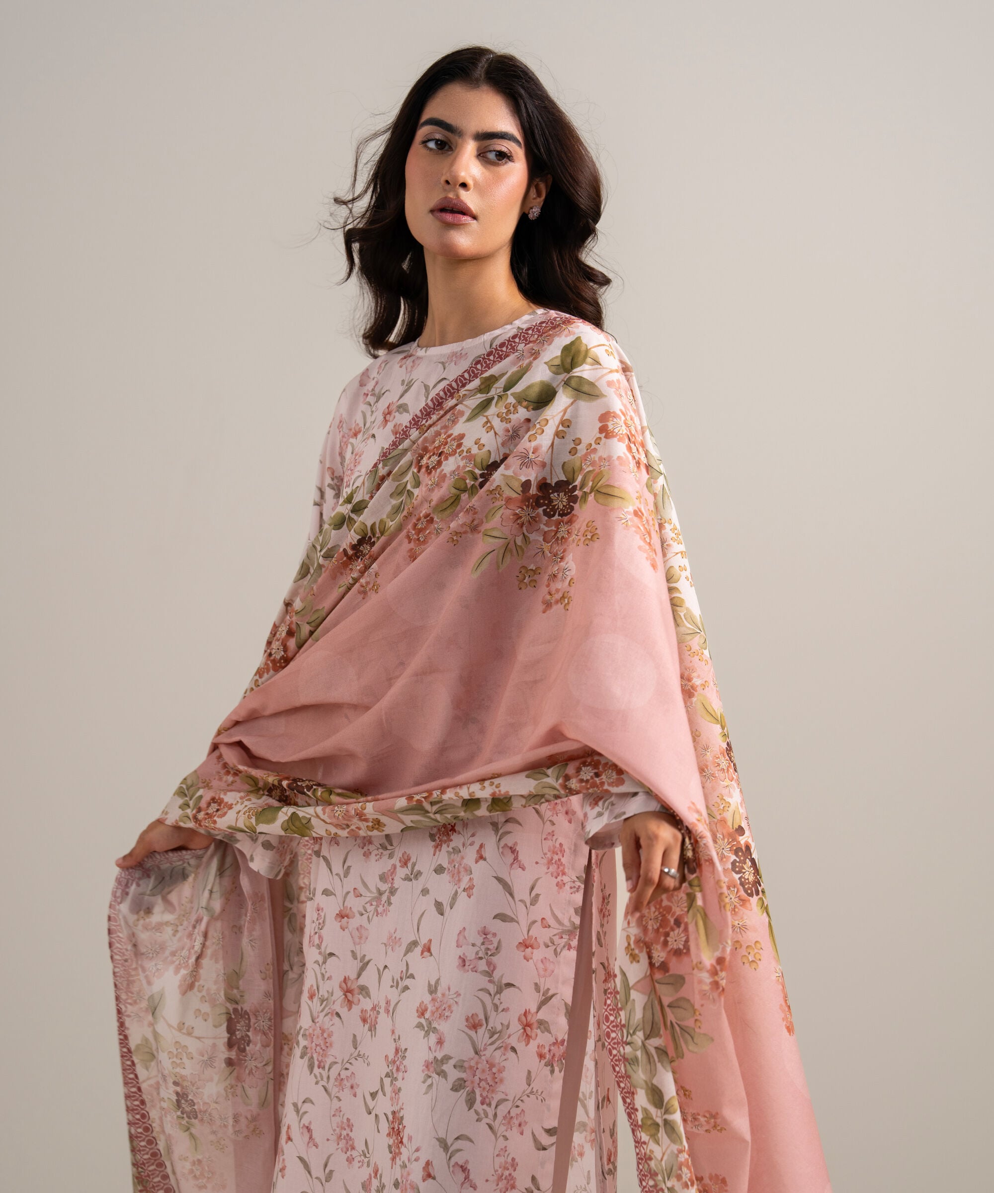 3 Piece - Embroidered Lawn Suit