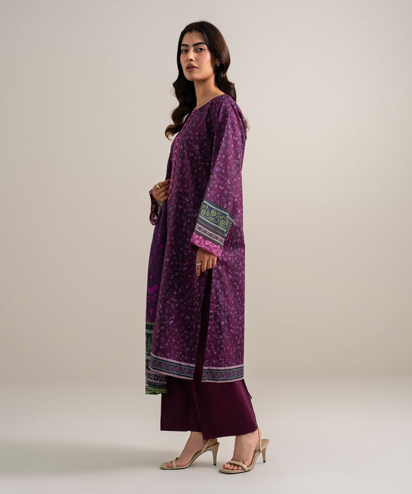 3 Piece - Embroidered Lawn Suit