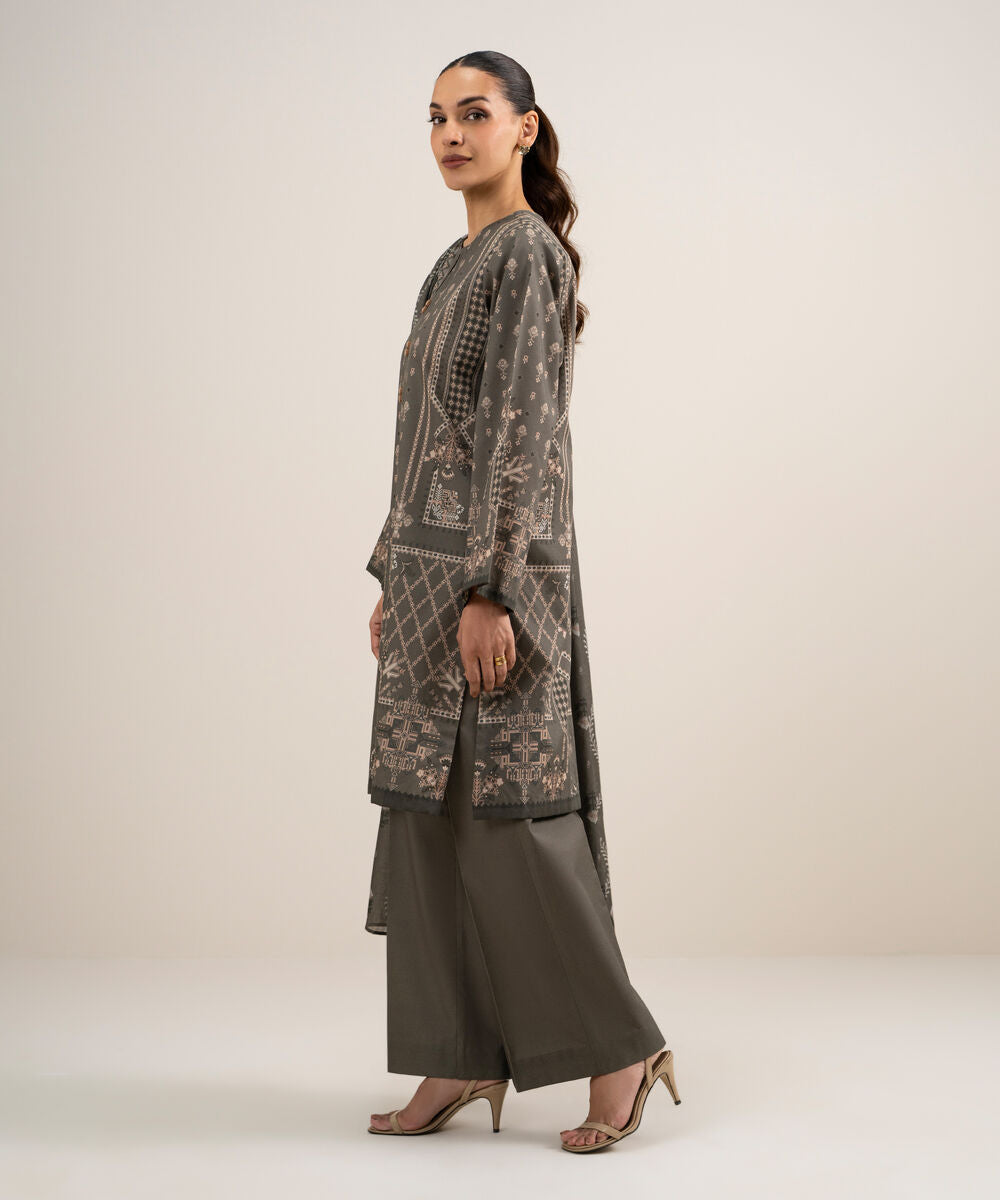 3 Piece - Printed Lawn Suit 3PDYS26V7100