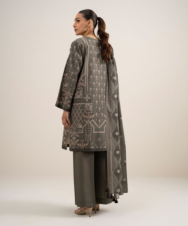 3 Piece - Printed Lawn Suit