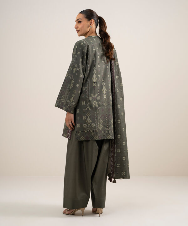 3 Piece - Printed Lawn Suit