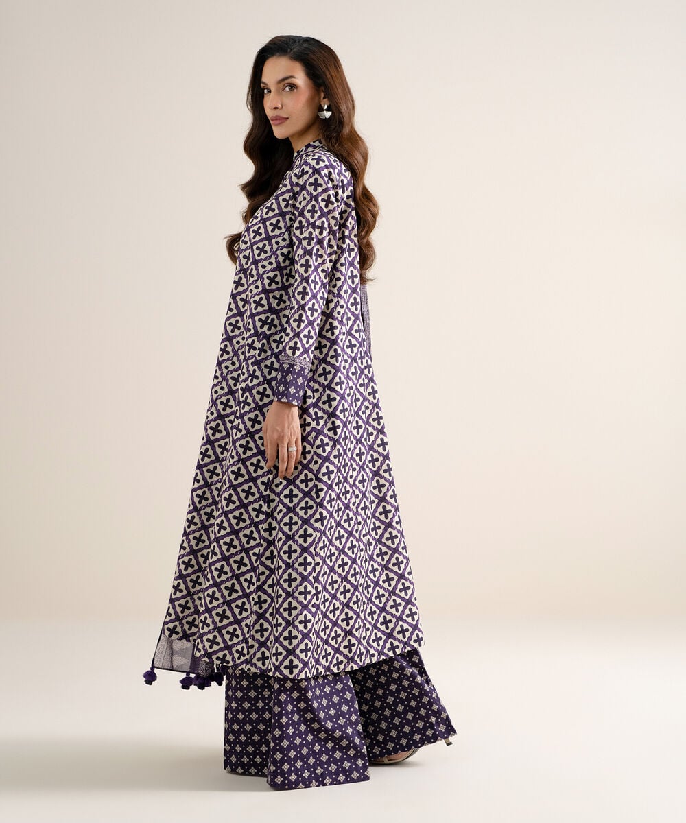 3 Piece - Printed Lawn Suit 3PDYS26V7116
