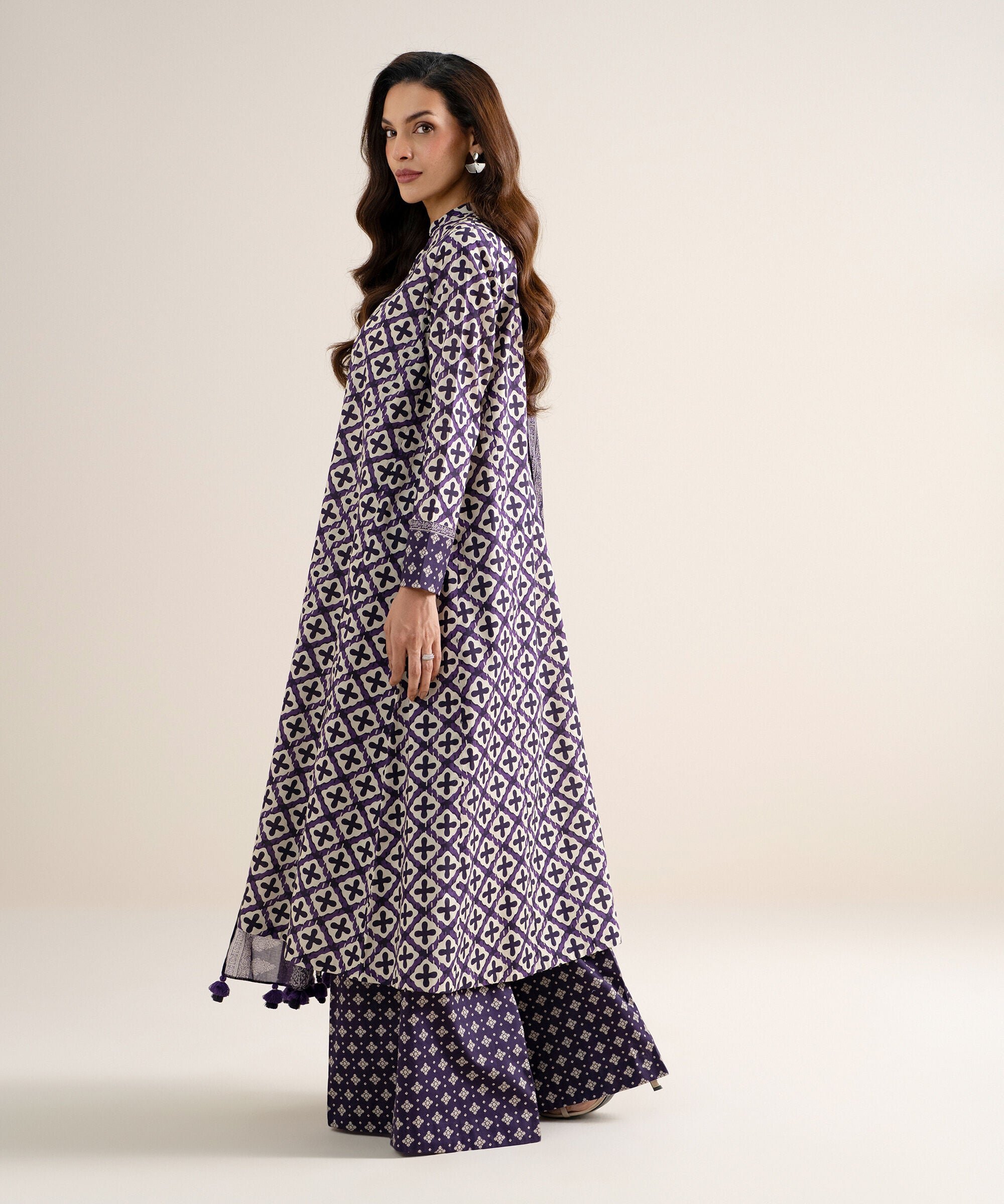 3 Piece - Printed Lawn Suit 3PDYS26V7116