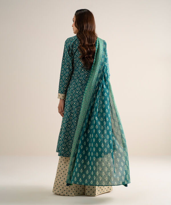3 Piece - Printed Lawn Suit