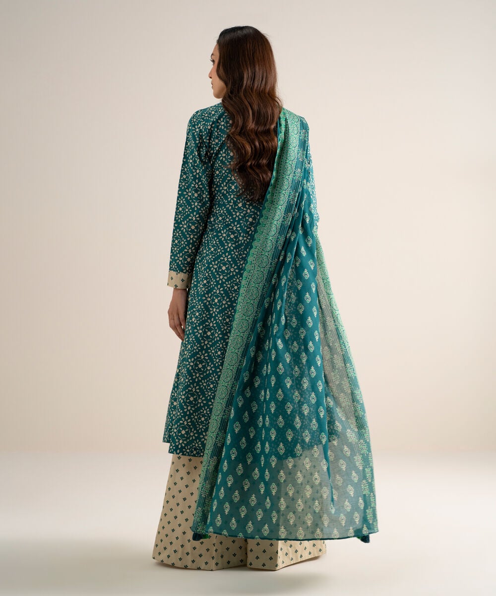 3 Piece - Printed Lawn Suit 3PDYS26V7119