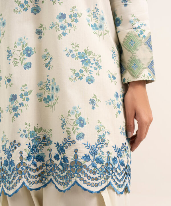 3 Piece - Embroidered Lawn Suit