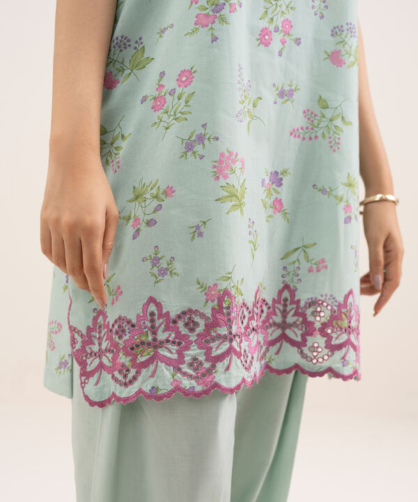 3 Piece - Embroidered Lawn Suit