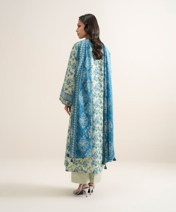 3 Piece - Embroidered Lawn Suit