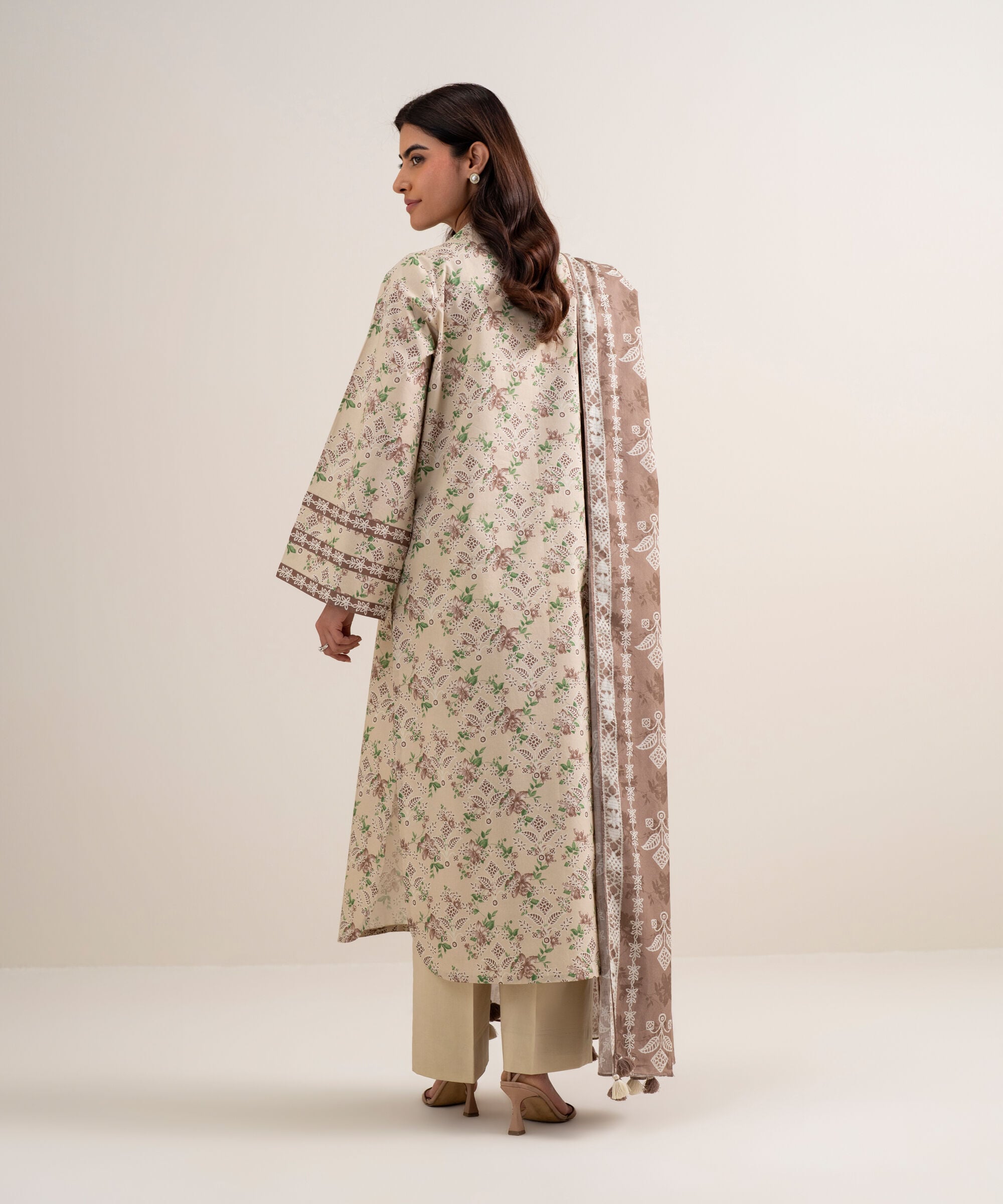3 Piece - Embroidered Lawn Suit