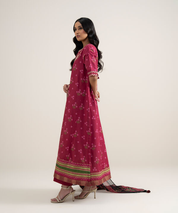 3 Piece - Embroidered Lawn Suit