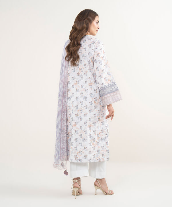 3 Piece - Embroidered Lawn Suit