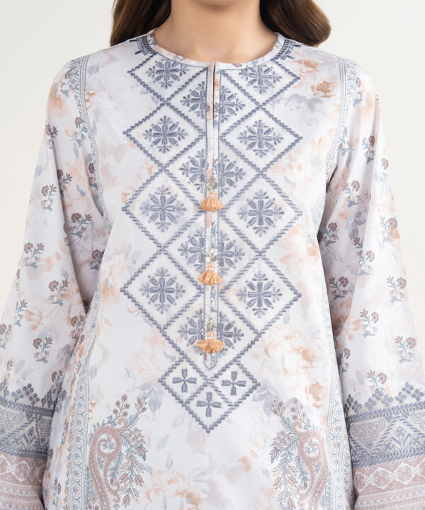 3 Piece - Embroidered Lawn Suit