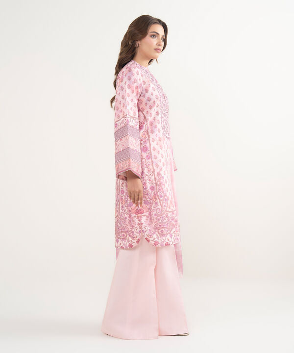 3 Piece - Embroidered Lawn Suit