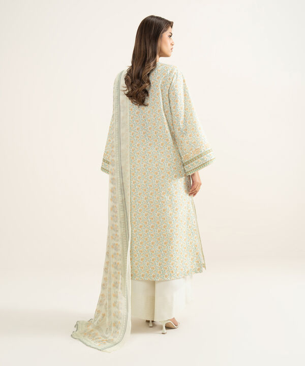 3 Piece - Embroidered Lawn Suit