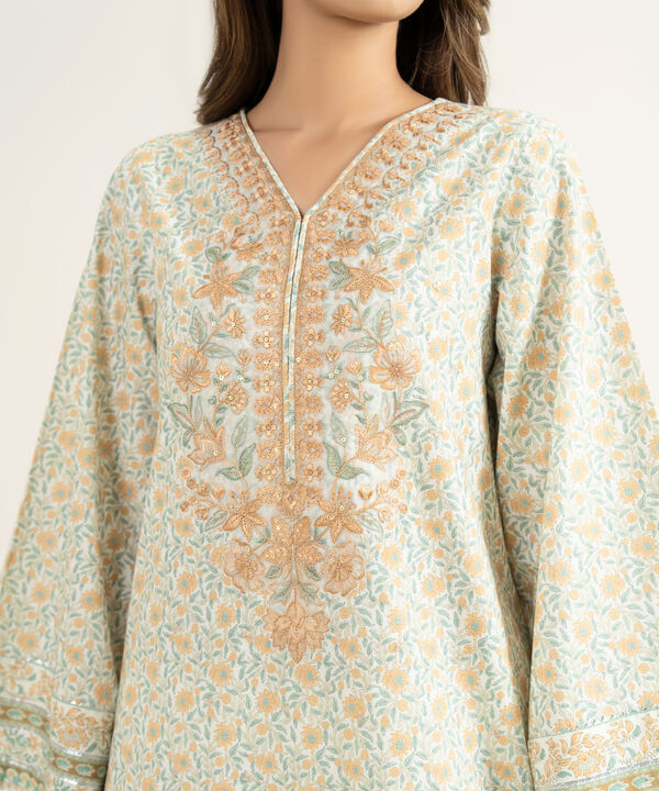 3 Piece - Embroidered Lawn Suit