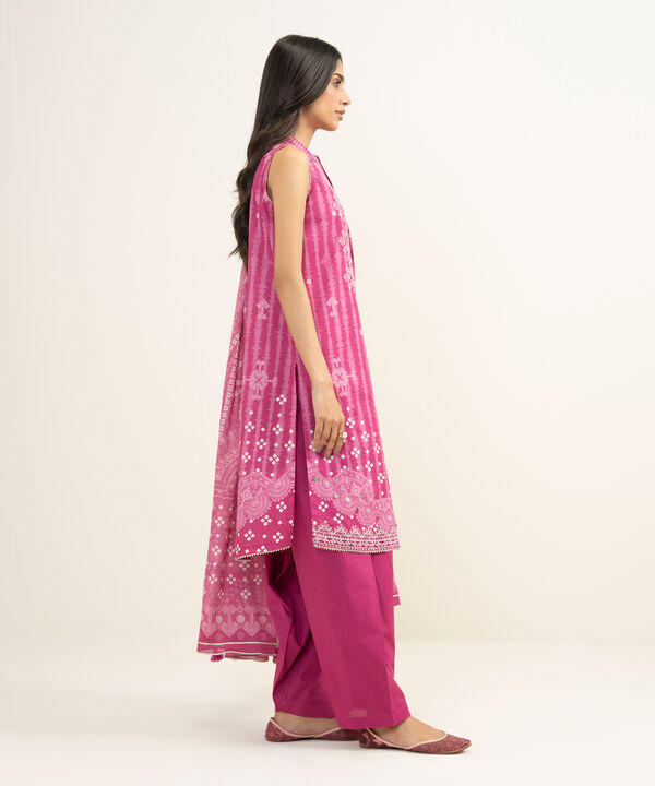 3 Piece - Embroidered Lawn Suit