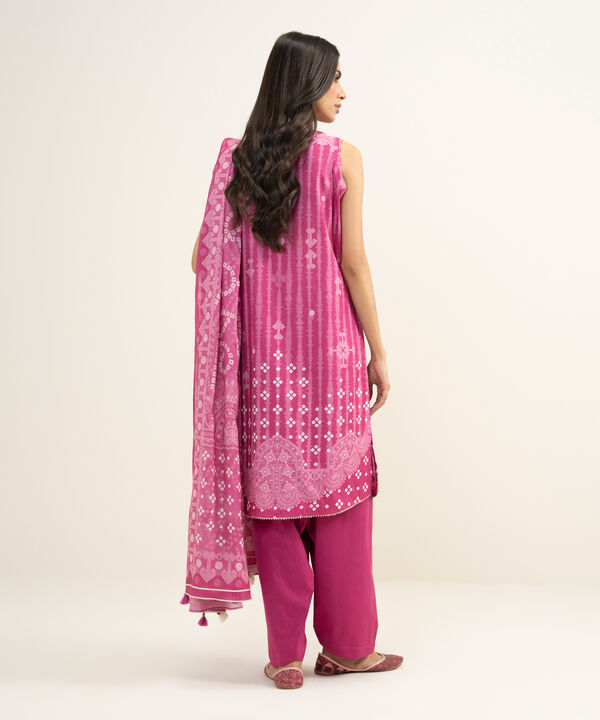 3 Piece - Embroidered Lawn Suit