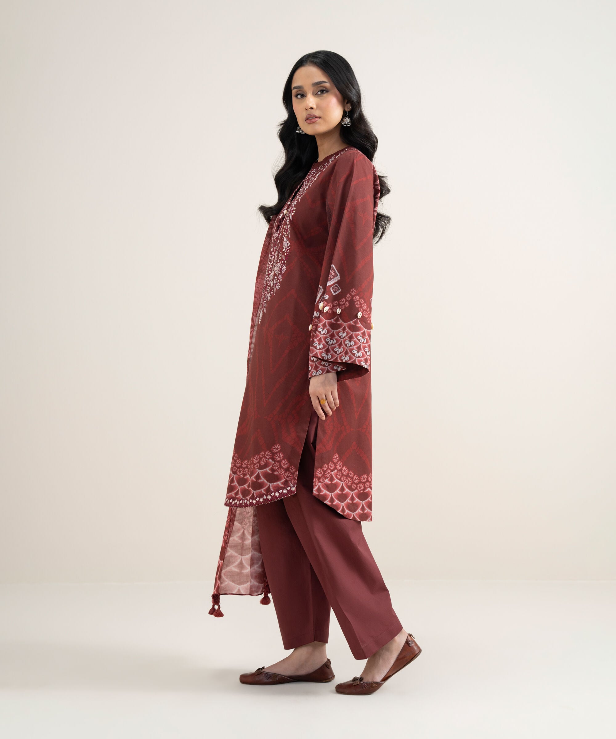 3 Piece - Embroidered Lawn Suit