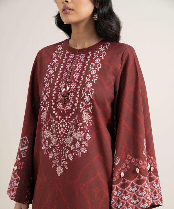 3 Piece - Embroidered Lawn Suit