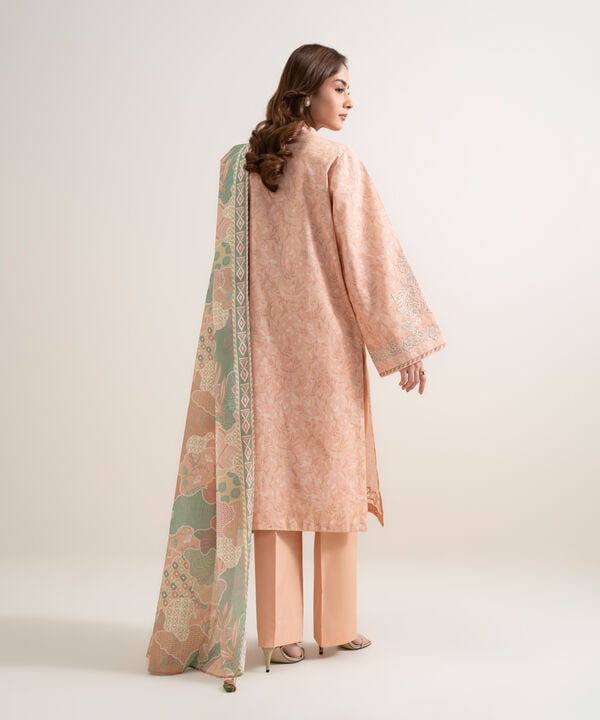 3 Piece - Embroidered Lawn Suit