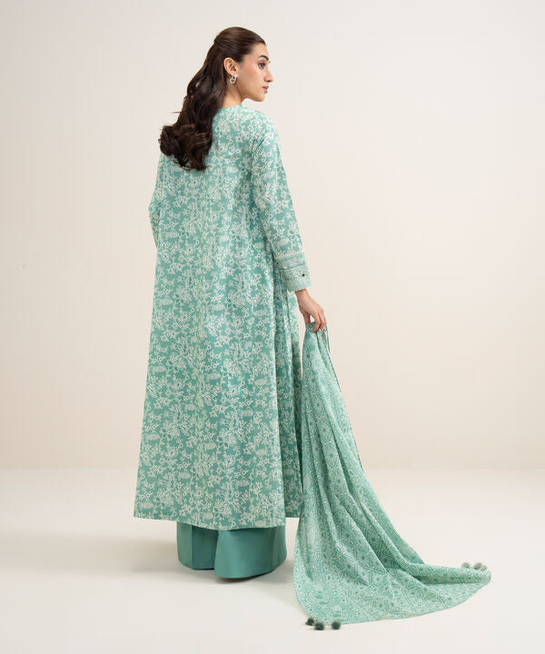 3 Piece - Embroidered Lawn Suit