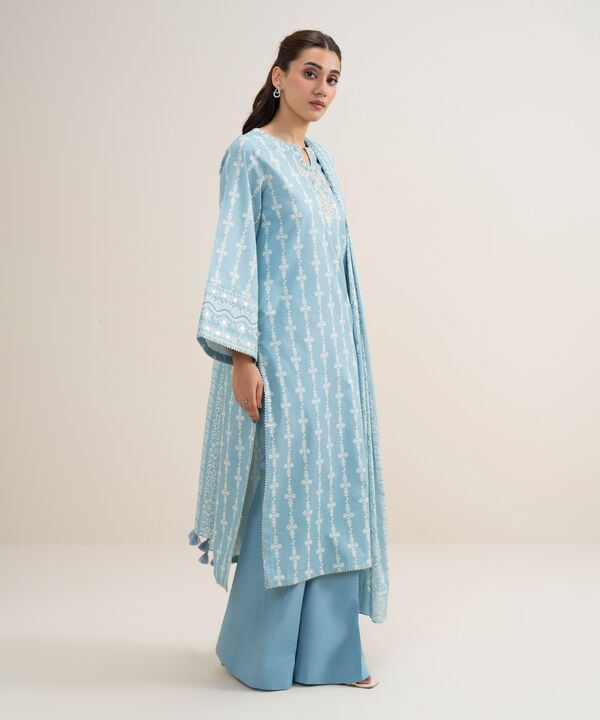 3 Piece - Embroidered Lawn Suit