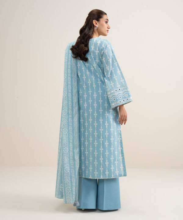 3 Piece - Embroidered Lawn Suit
