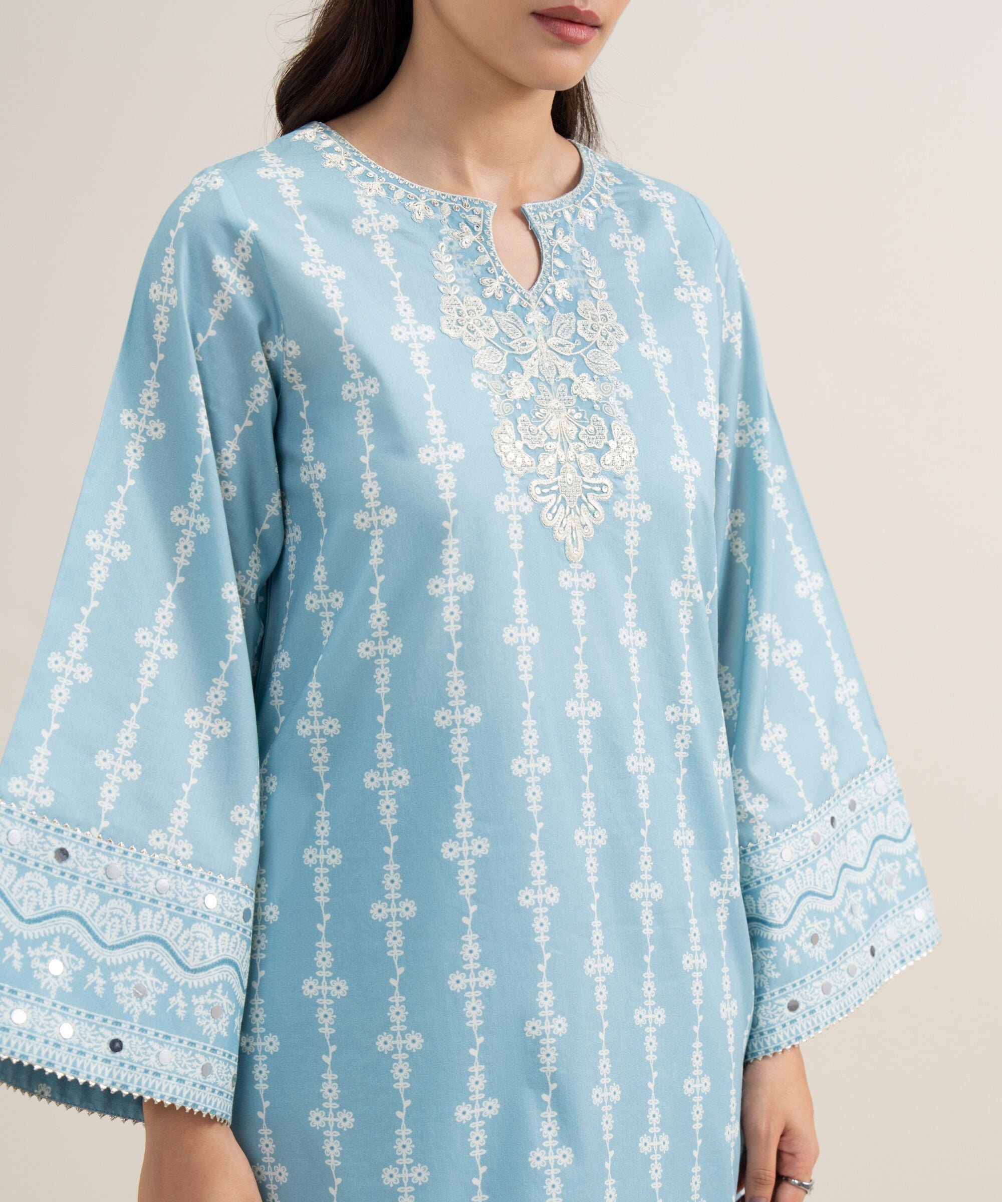 3 Piece - Embroidered Lawn Suit