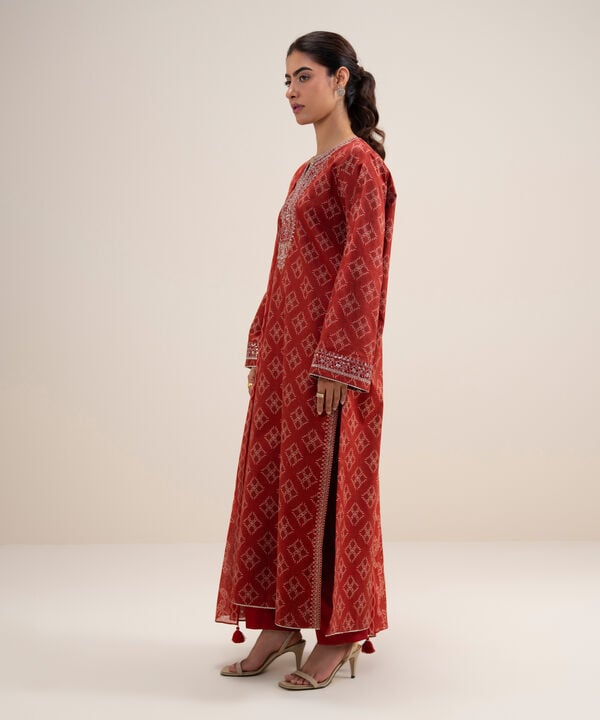 3 Piece - Embroidered Lawn Suit
