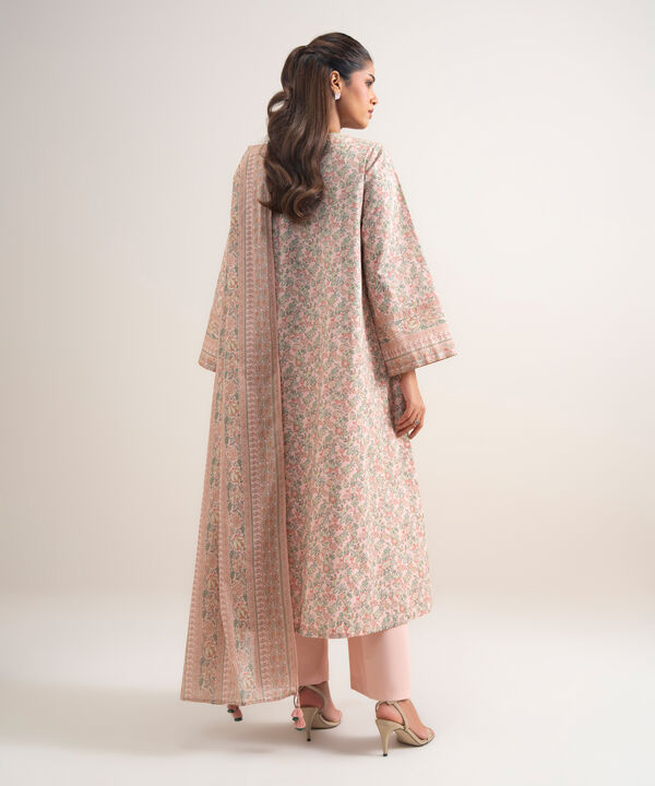 3 Piece - Embroidered Lawn Suit