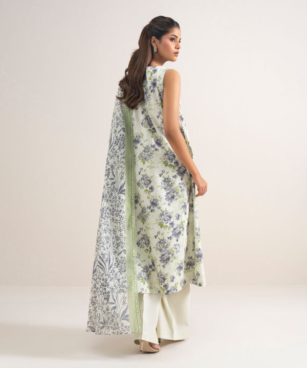 3 Piece - Embroidered Lawn Suit