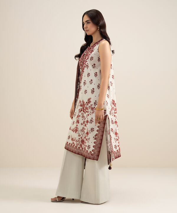 3 Piece - Embroidered Lawn Suit